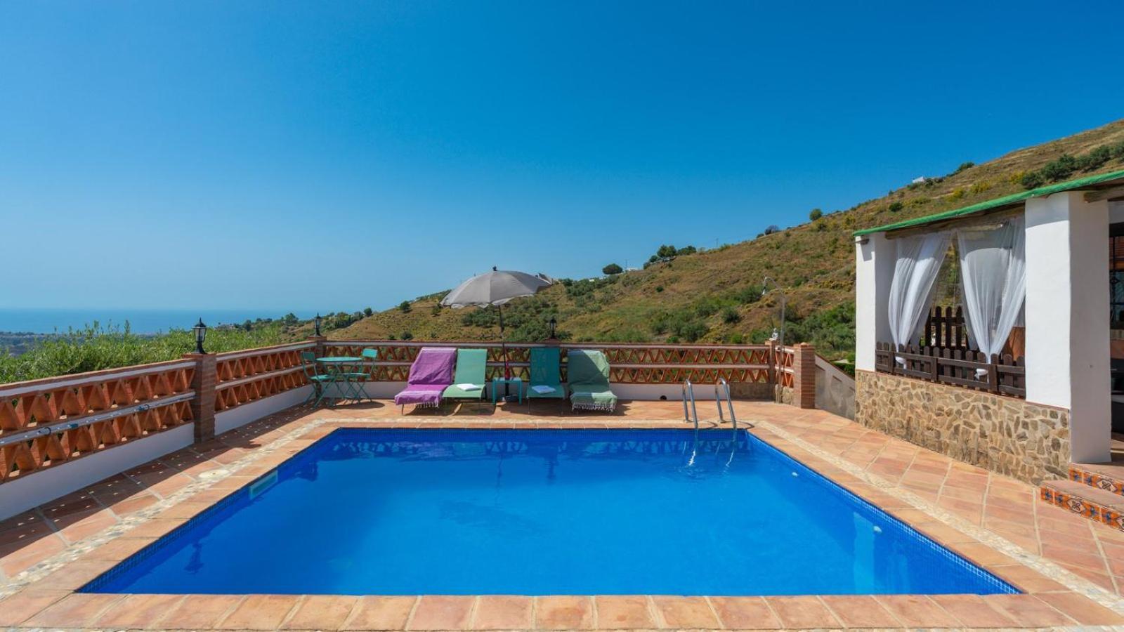 Вілла Cortijo El Mirador Frigiliana By Ruralidays Екстер'єр фото