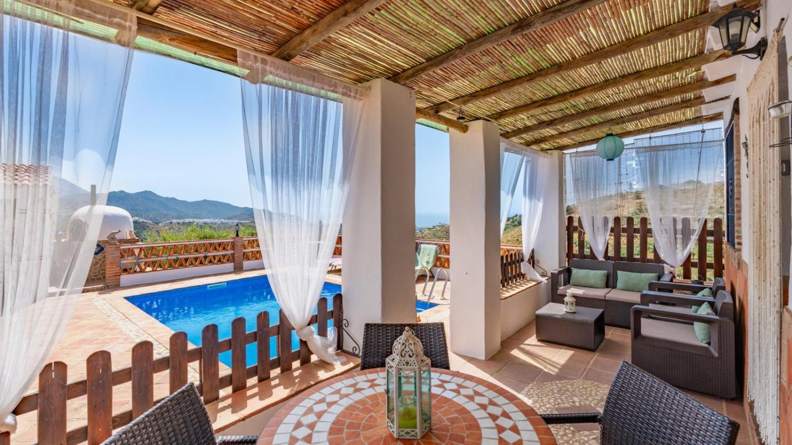 Вілла Cortijo El Mirador Frigiliana By Ruralidays Екстер'єр фото
